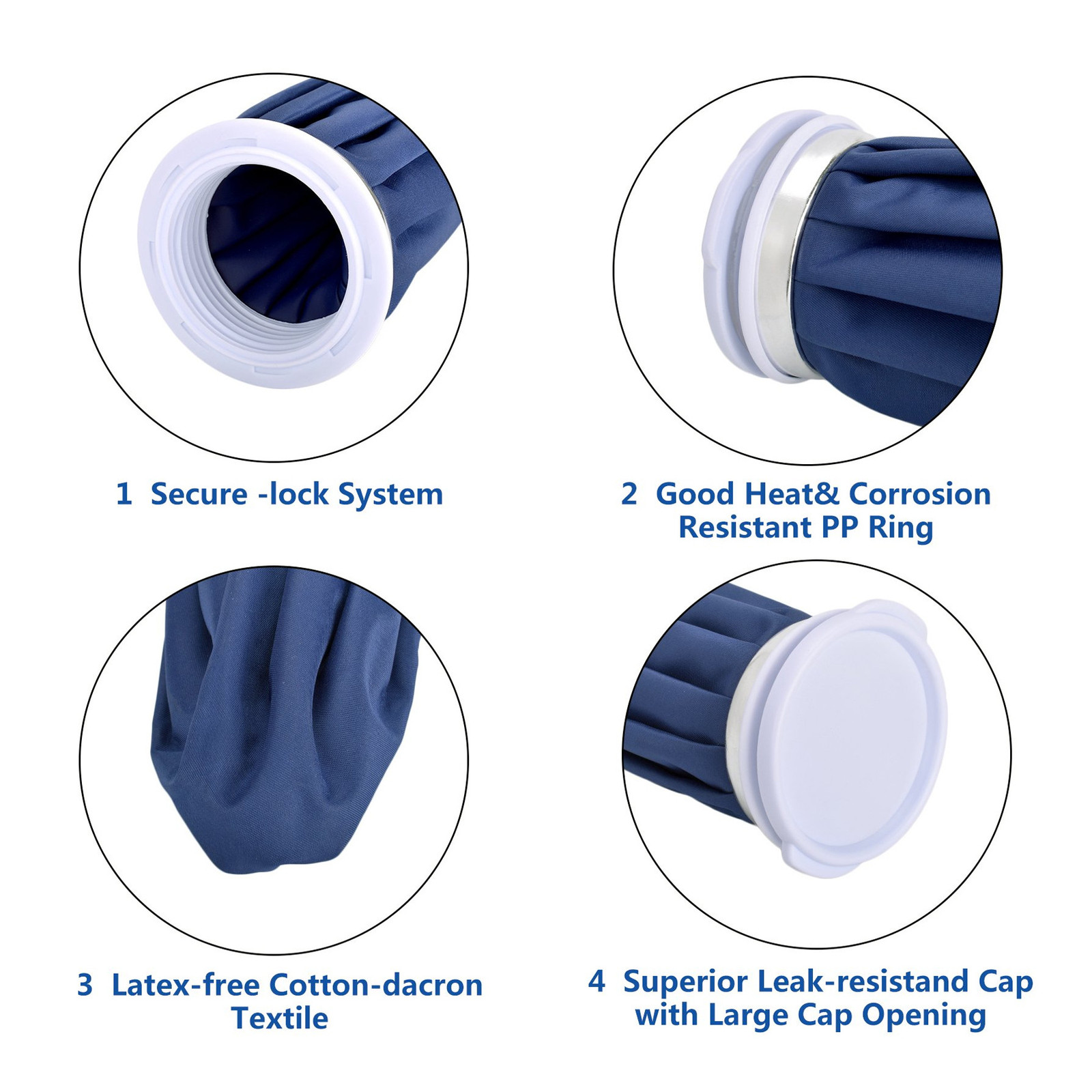Ice Bags Packs Knee Neck Reusable Cold Relief Pain Headache Sport Injury Lot