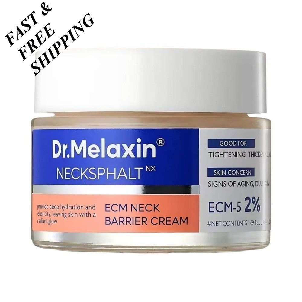 NEW Dr. Melaxin Necksphalt: Anti-Aging, Firming & ECM Barrier Repair Neck Cream