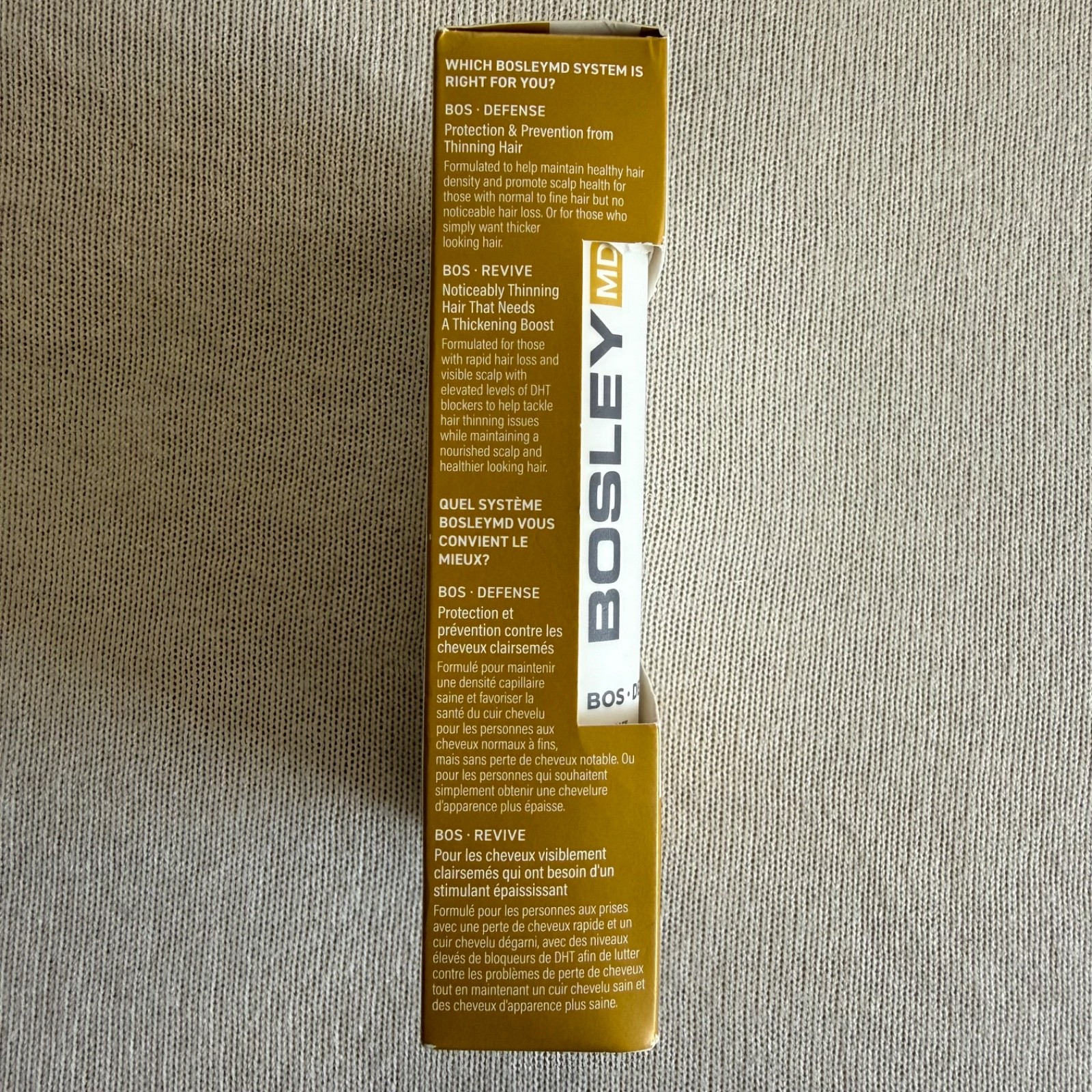 BOSLEY MD BosDefense Color Safe Starter Kit 30 Days Thicker Fuller Hair NEW