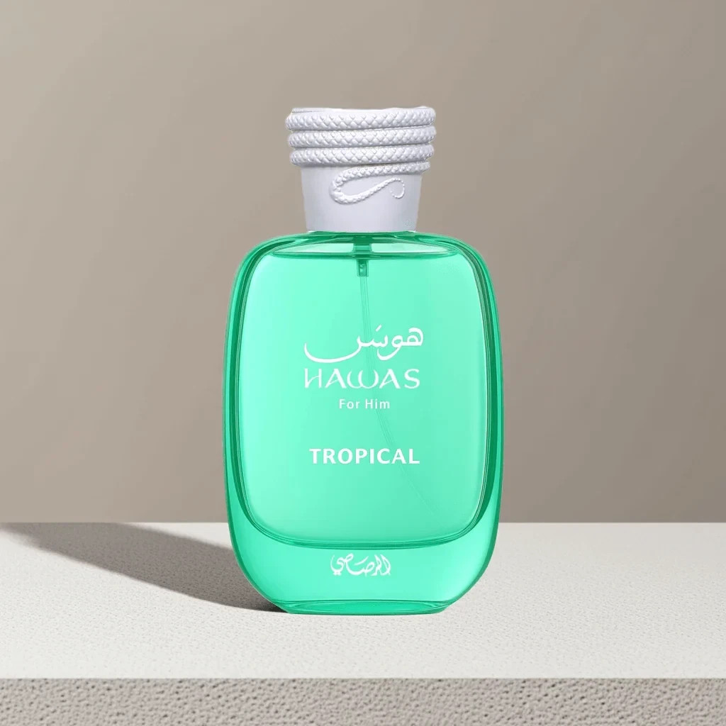 Rasasi Hawas Tropical Eau De Parfum Spray for Men, 3.4 Ounce/100ml.