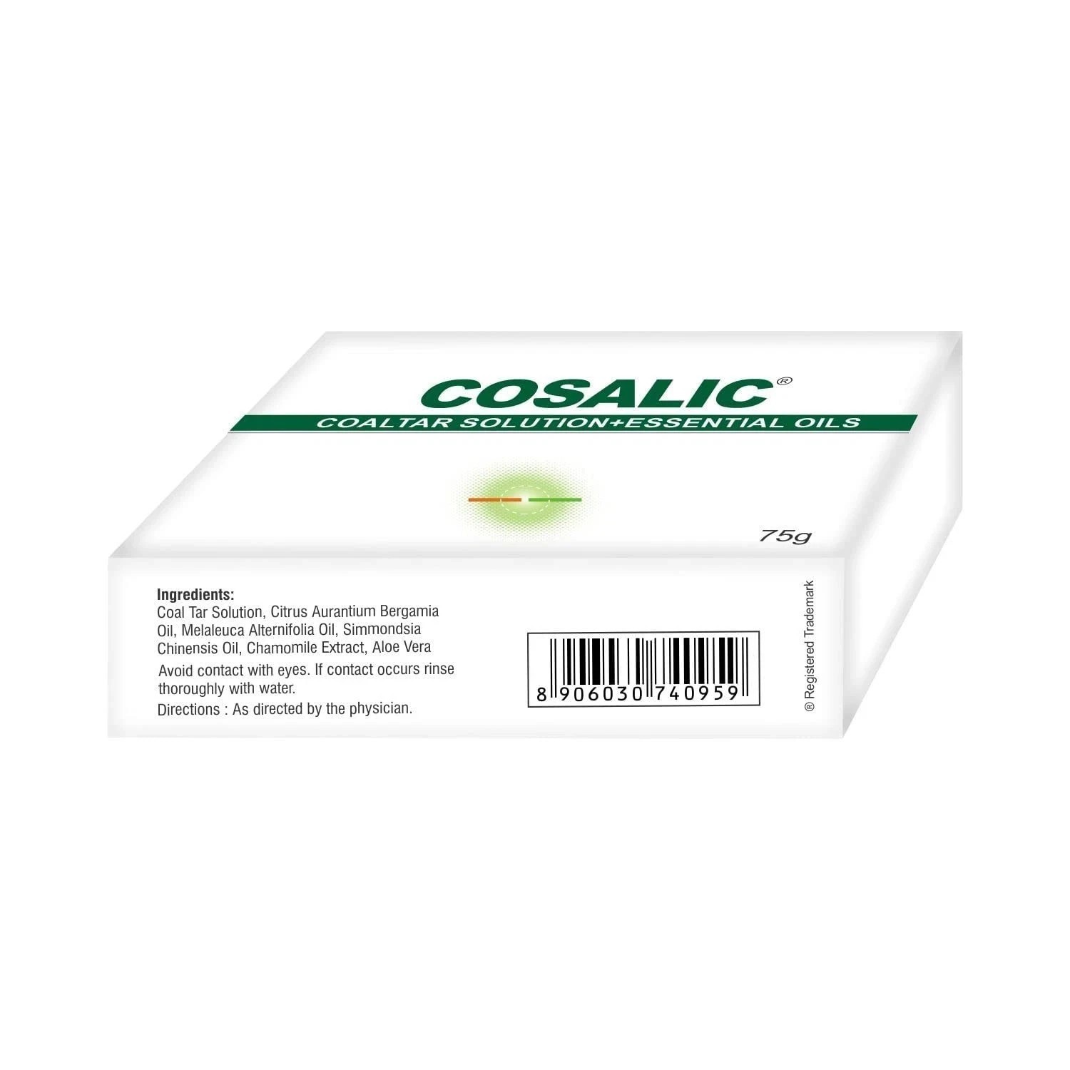 Coal Tar Cosalic Soap for Psoriasis – 75 gm (Pack of 2) Free Shipping