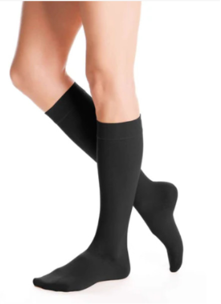 MEDI Duomed Advantage pair 15-20 calf standard closed toe black medium AC16252