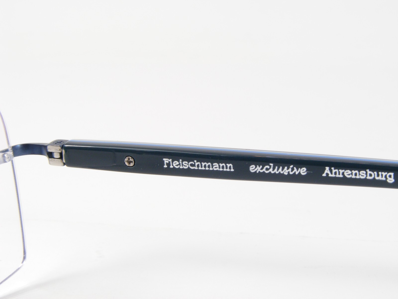 Fleischmann exclusive Paul 407 Blue UNIQUE RARE TITANIUM EYEGLASSES 55-20-135mm