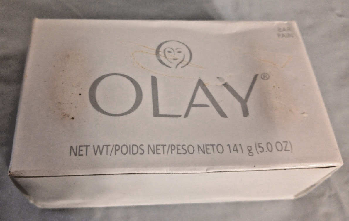 Olay Bar Soap 6 bar lot – 3.75 oz (106g) Each – Classic White Cleansing Bars