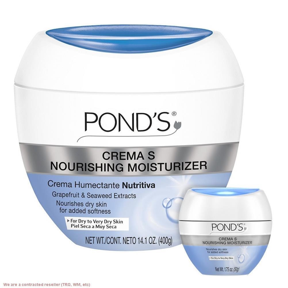 2 PACK!!! Pond’s Crema S 24H Moisturizing Cream – 14.1oz