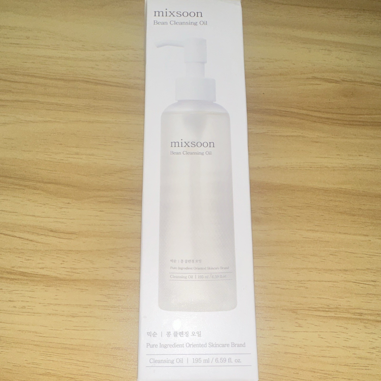 mixsoon Bean Cleansing Oil 195ml Makeup Remover Face PAO 12M