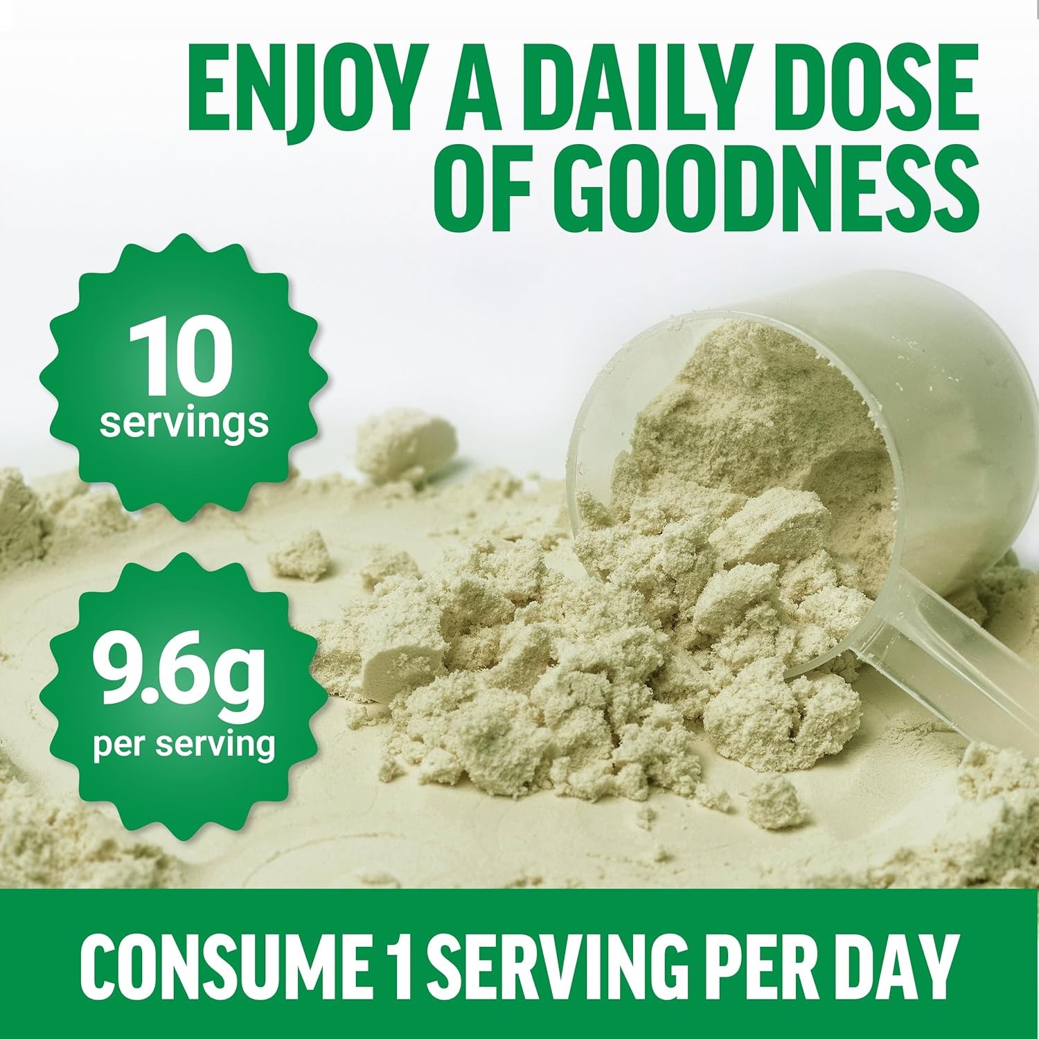 Force Factor Smarter Greens Daily Wellness Powder,Superfood Powder 40+Superfoods