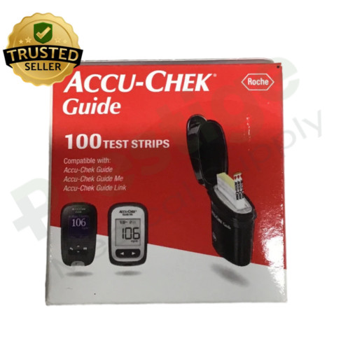 Accu Chek Guide 100 Diabetic Test Strips