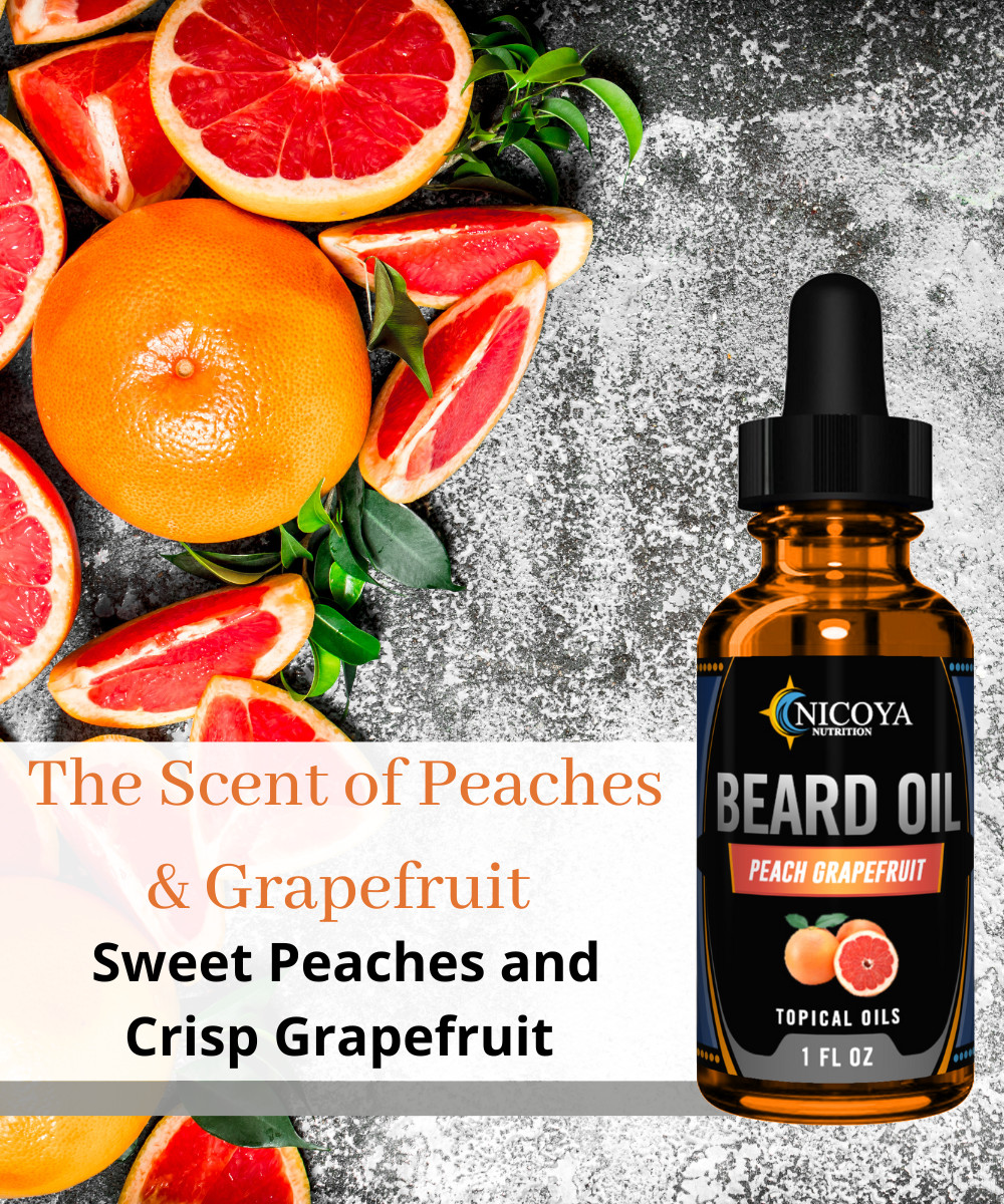 Beard Growth Oil- Fast Growing Beard Mustache Facial Hair oil for Men 15+ Scents