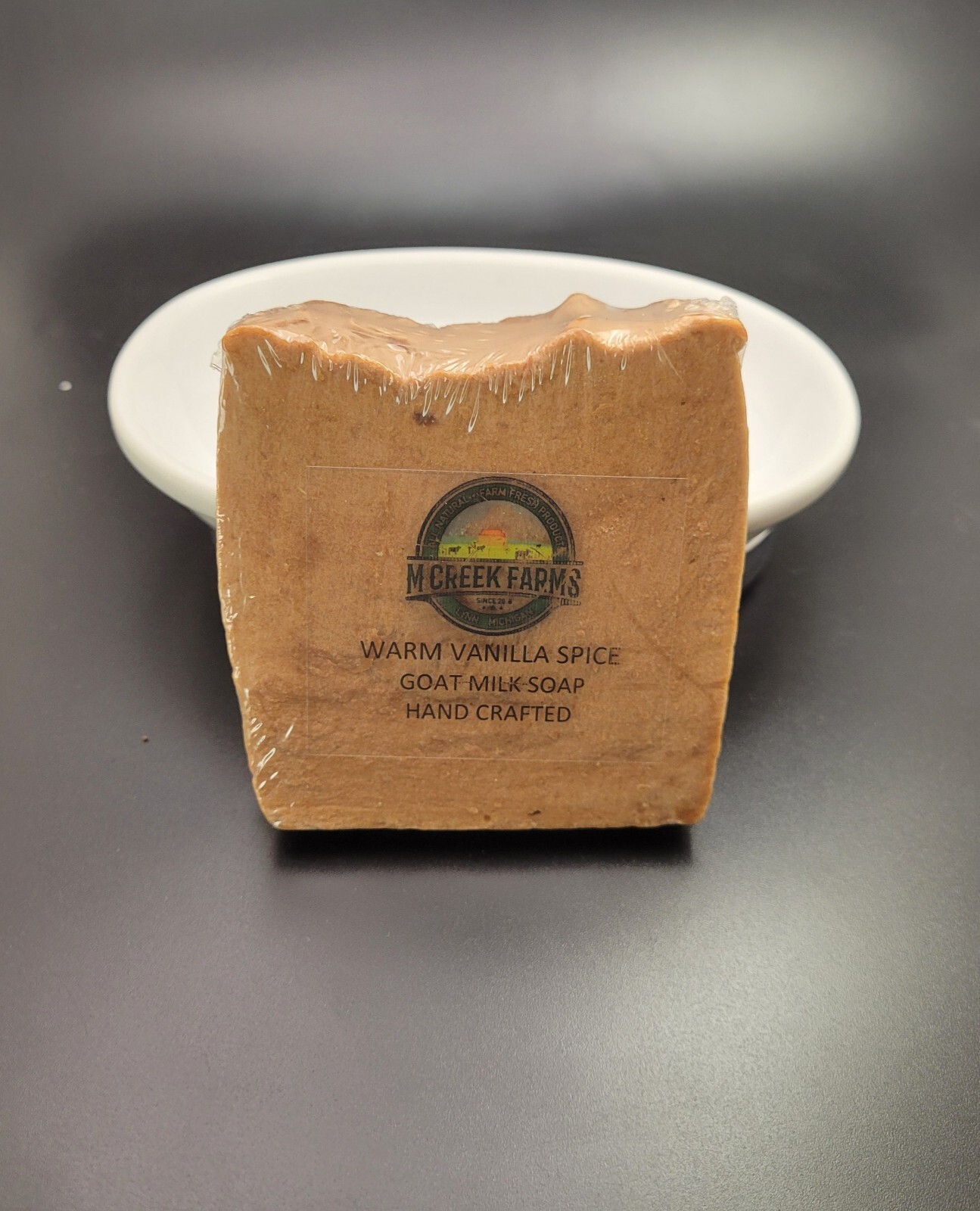Handcrafted goat milk soap
