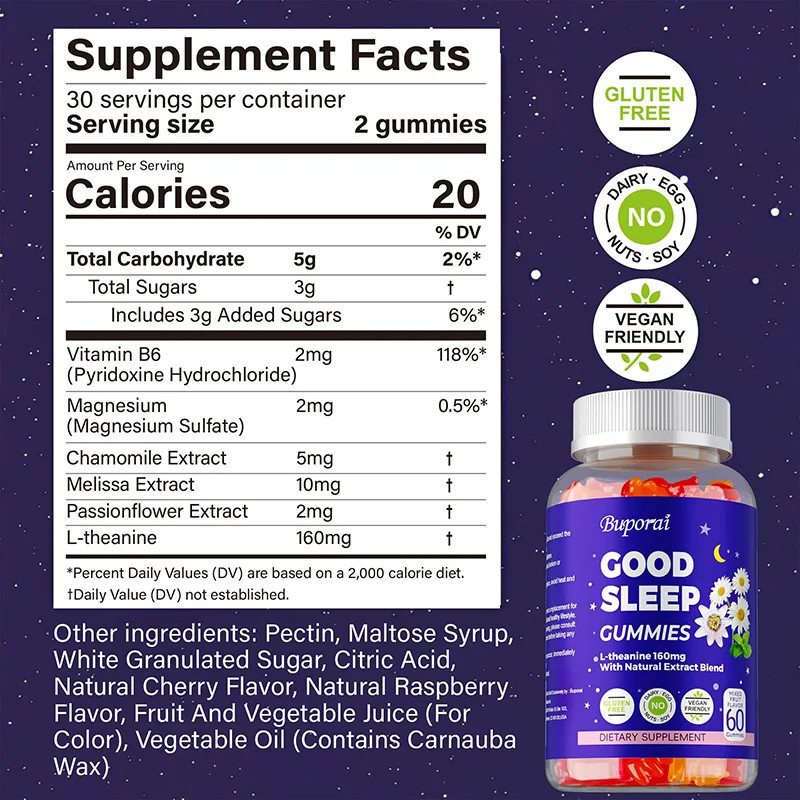 Sleep 120pcs, Fight Insomnia, Reduce Waking Time, Help Deep Sleep, Vitality
