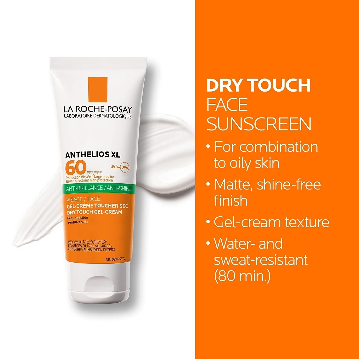 La Roche Posay Anthelios XL Body Sunscreen Lotion Anti-Shine SPF60 Long Expiry