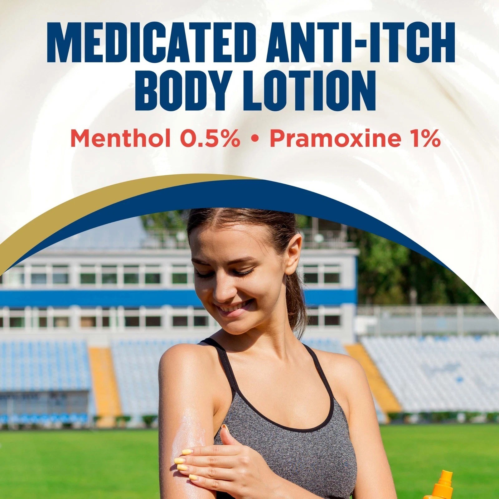 Gold Bond Medicated Anti-Itch Body Lotion, 5.5 Ounce (Pack of 1), White
