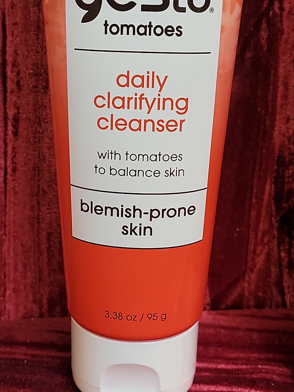 2x Lot YES To Tomatoes Prone Skin Daily Clarifying Cleanser 98% Natural 3.3oz