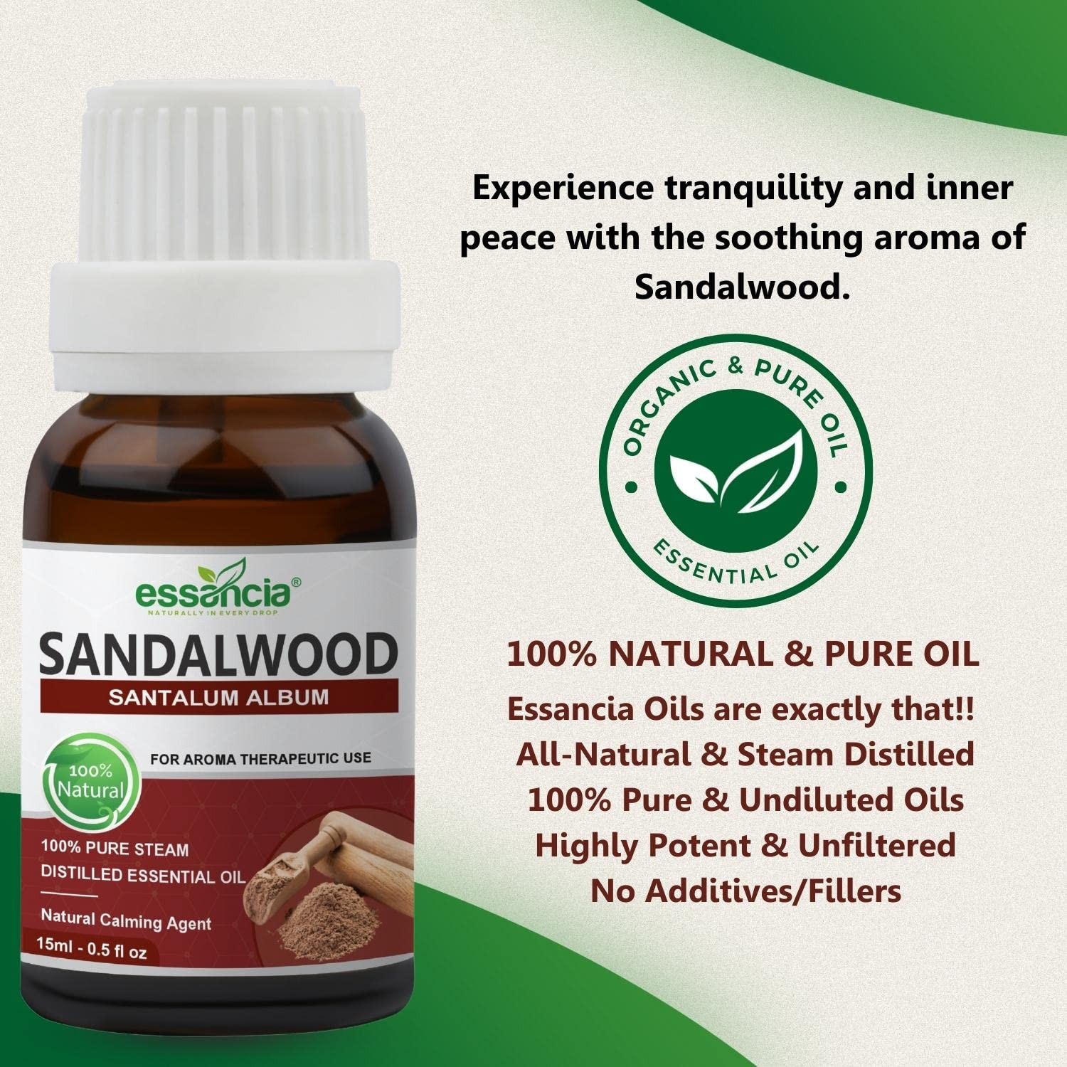 Essancia Sandalwood Essential Oil 15ml