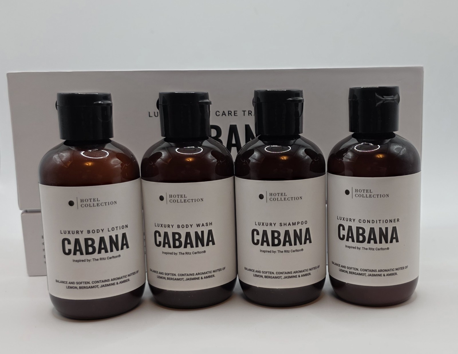 Hotel Collection Hotel-Inspired 4 Piece Travel Set – Scent: Cabana