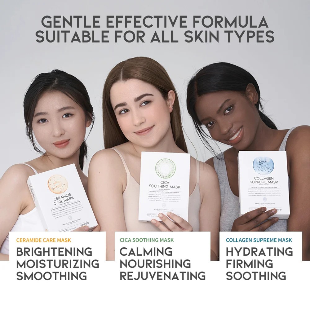 NEW – 15 x OOTD Hydrating Soothing Essence Sheet Vegan Face Masks – Set of 450