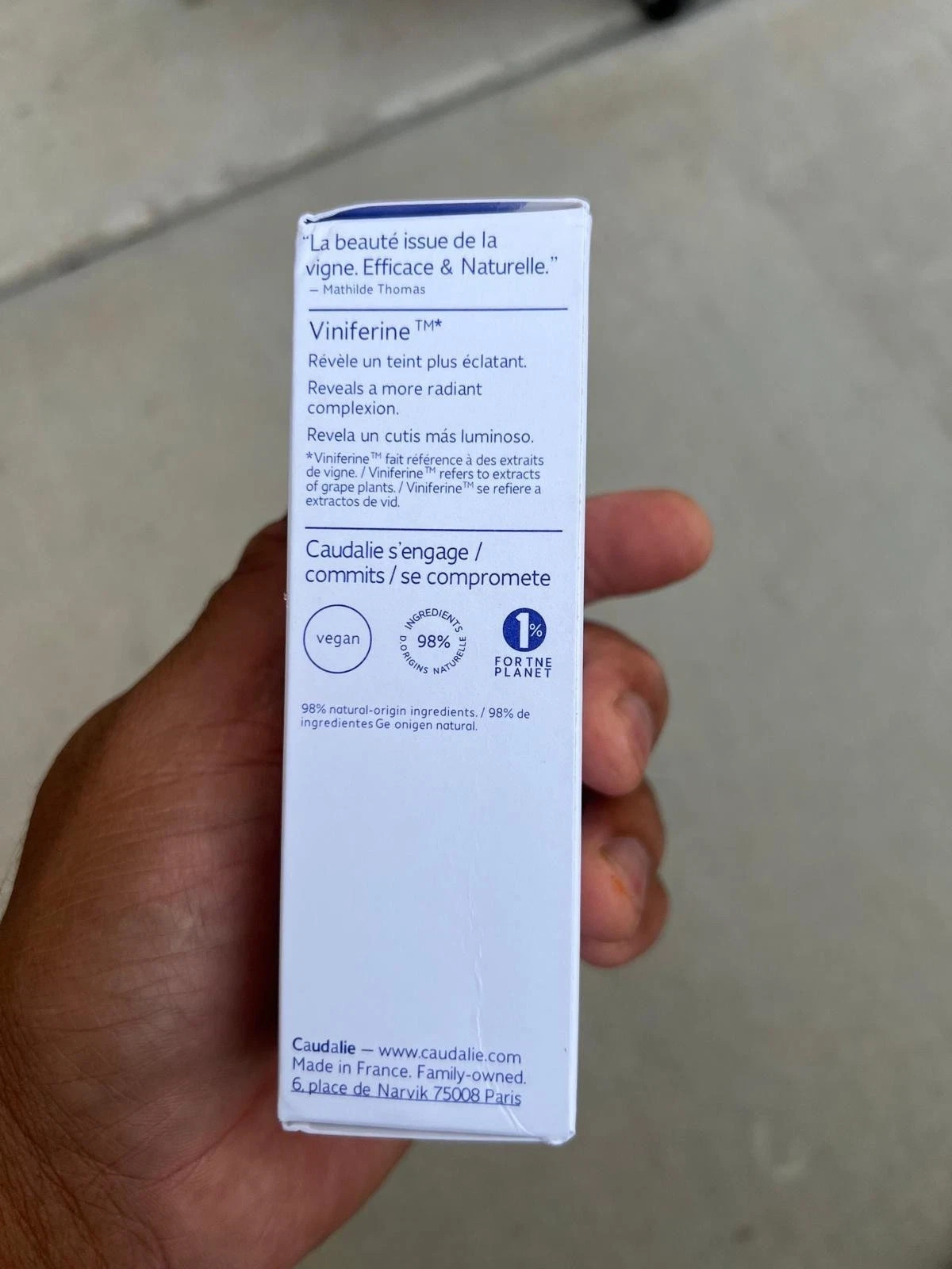 Caudalie Vinoperfect Brightening Dark Spot Serum New No Box 1 oz | EXP 2027
