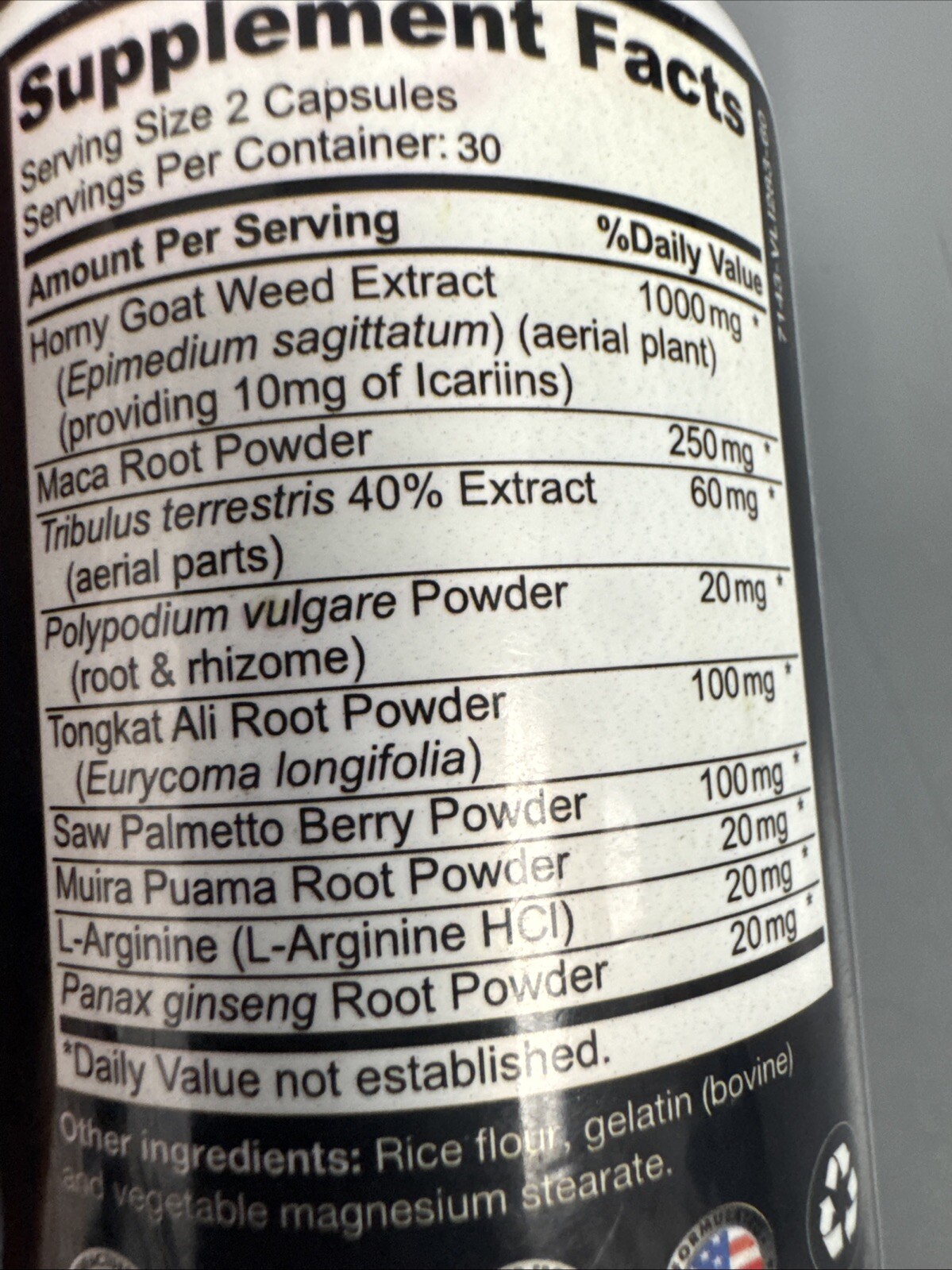 Evolve Nutraceuticals Alpha Male + 60 Count Capsules Dietary Supplement Exp6/25