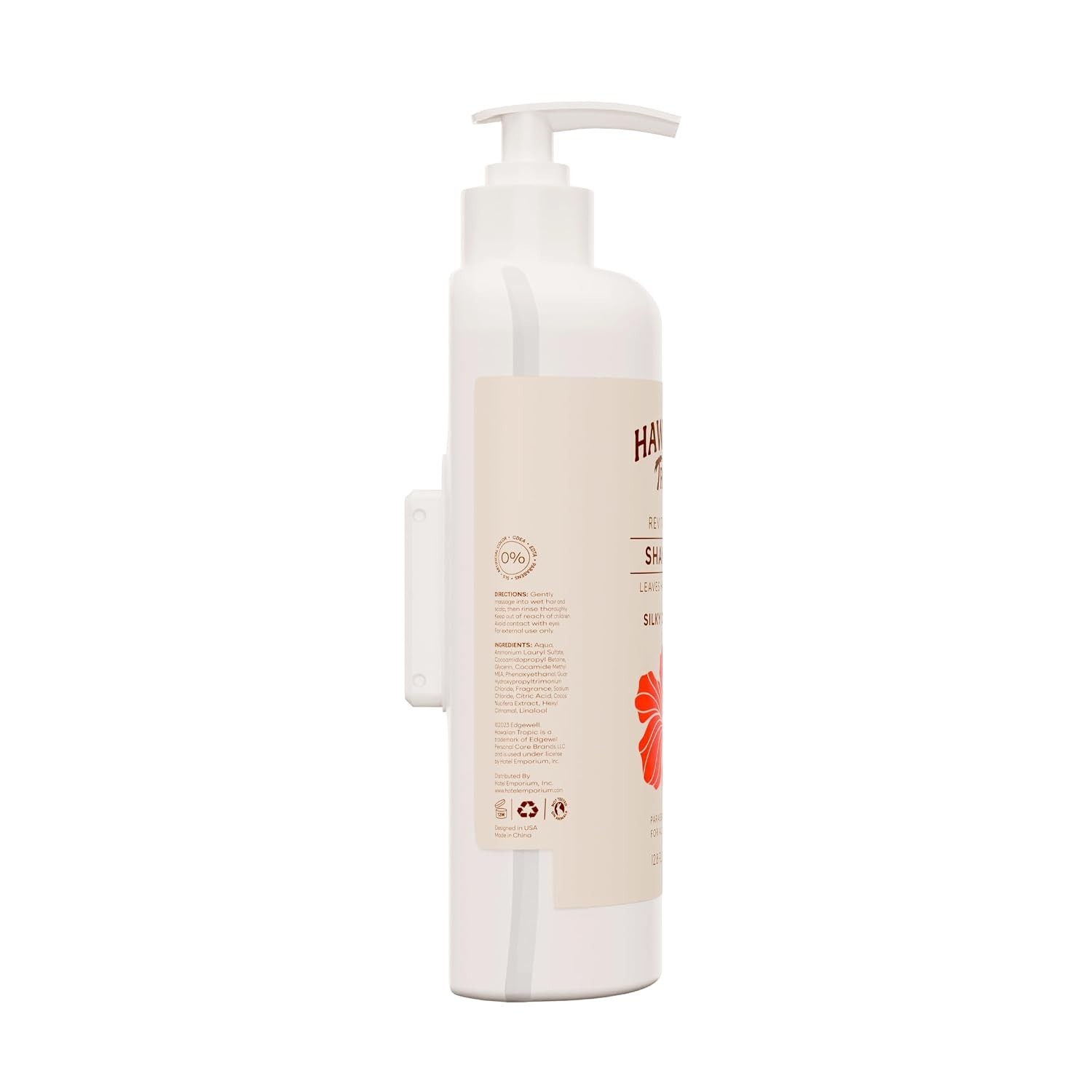 Hawaiian Tropic Silky Coconut Shampoo (5 Pack) Bulk Hotel Amenities – 380ml Bott