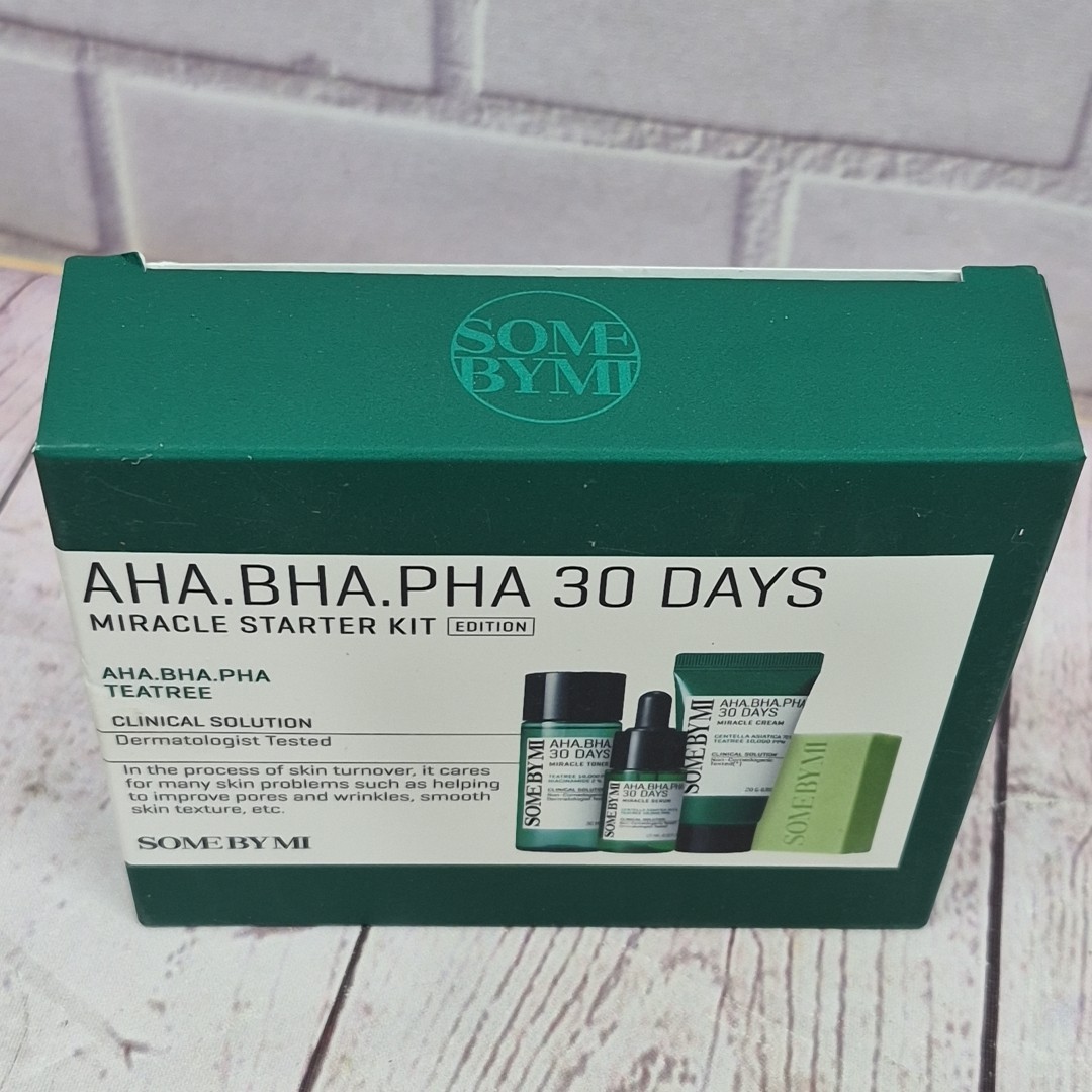 AHA.BHA.PHA 30 Days Miracle Starter Kit Edition, 4 Piece Kit