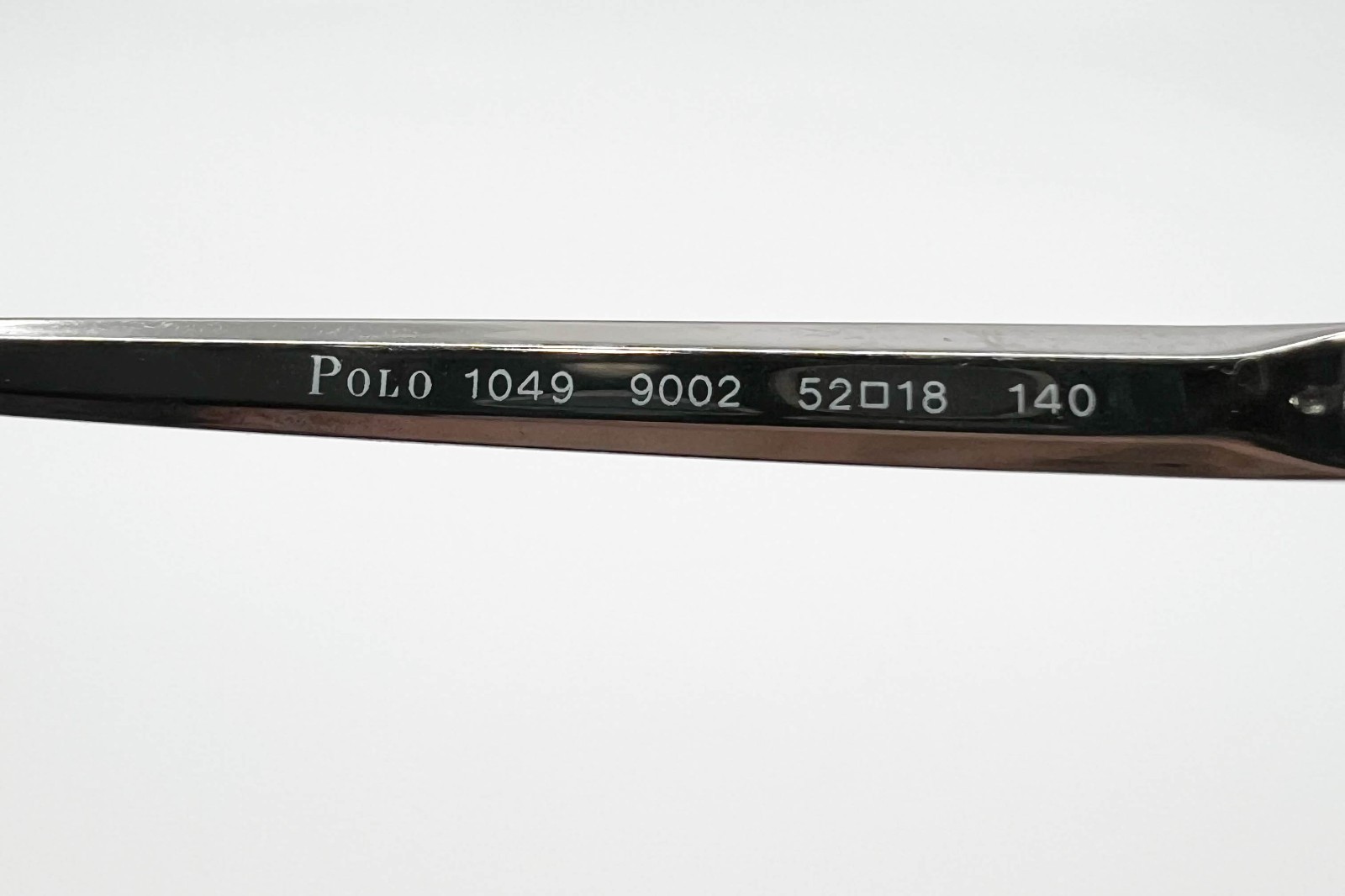 Polo Ralph Lauren PH1049 9002 Silver Semi-Rimless Luxury Italy Eyeglasses 54-18m