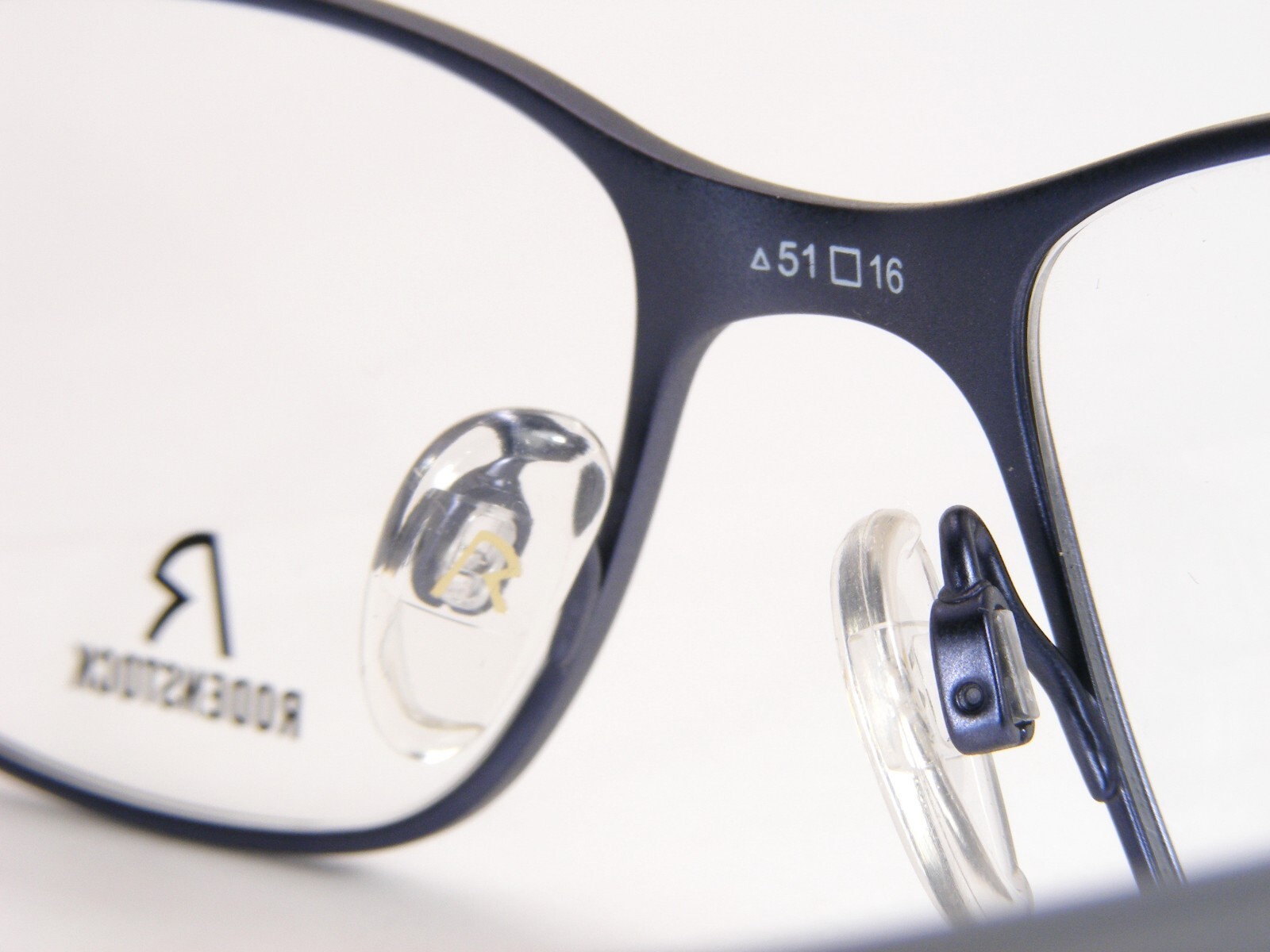 RODENSTOCK R 7069 B Blue UNIQUE RARE TITANIUM EYEGLASSES GLASSES FRAME 51-16-135