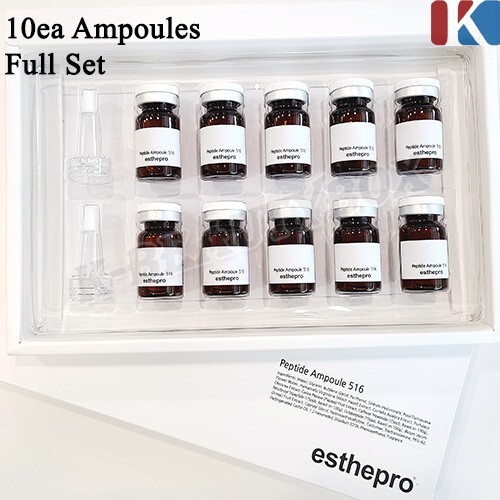 ESTHEMAX Peptide Ampoule 8ml 10ea Revitalizing Ampoule Skin Firming Ampoule NEW