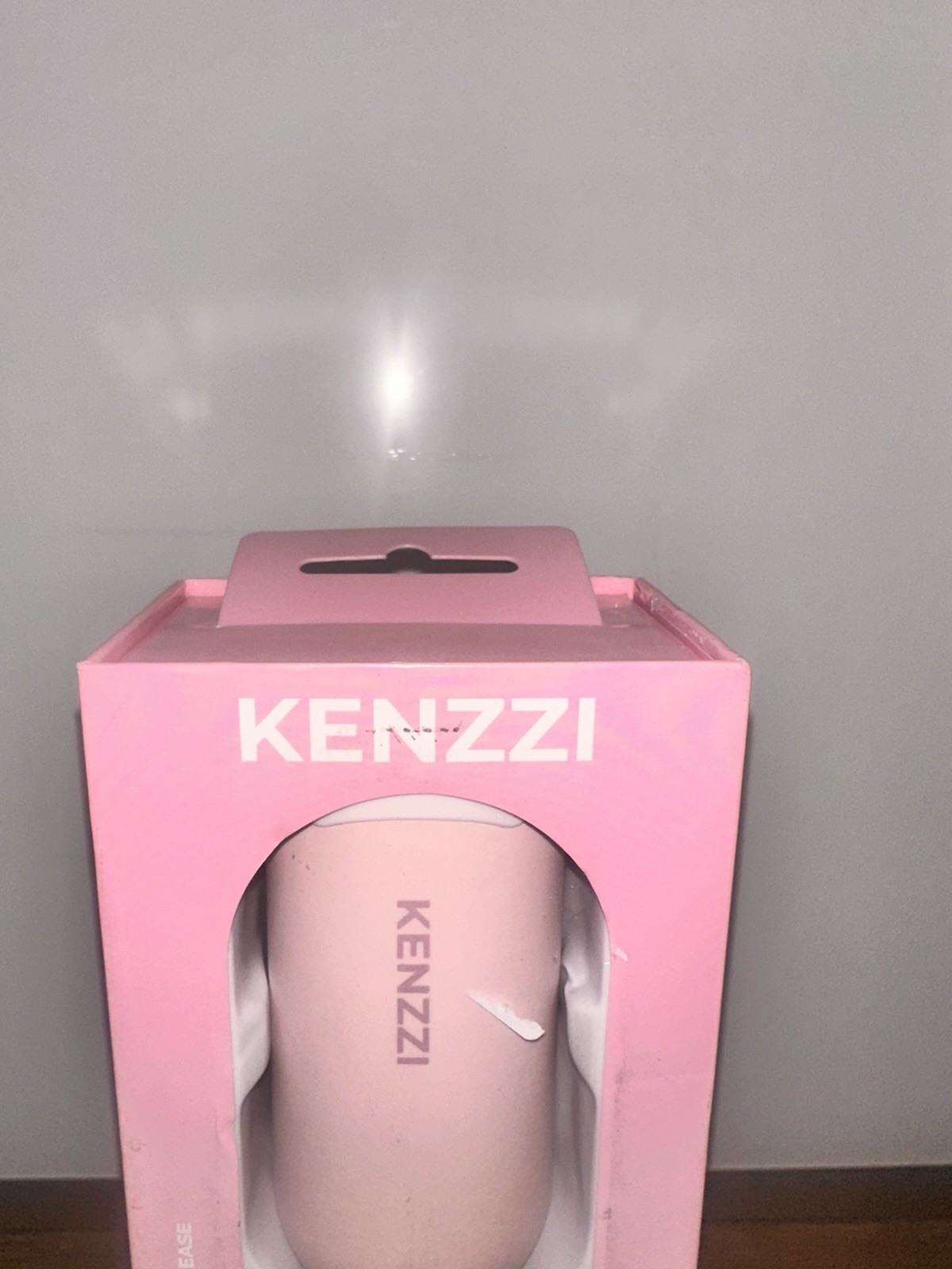 KENZZI Wave Styler 2-Barrel Hair Waver, 1.25 in, 6 Heat Settings, Pink