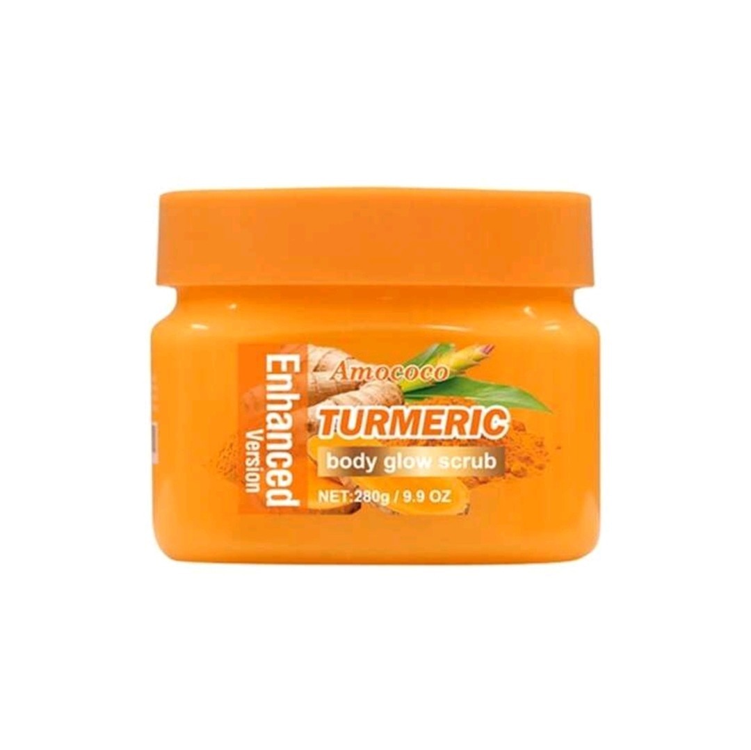 Turmeric Brightening & Exfoliating Body Scrub – Enhanced Scrub For Glowing Skin