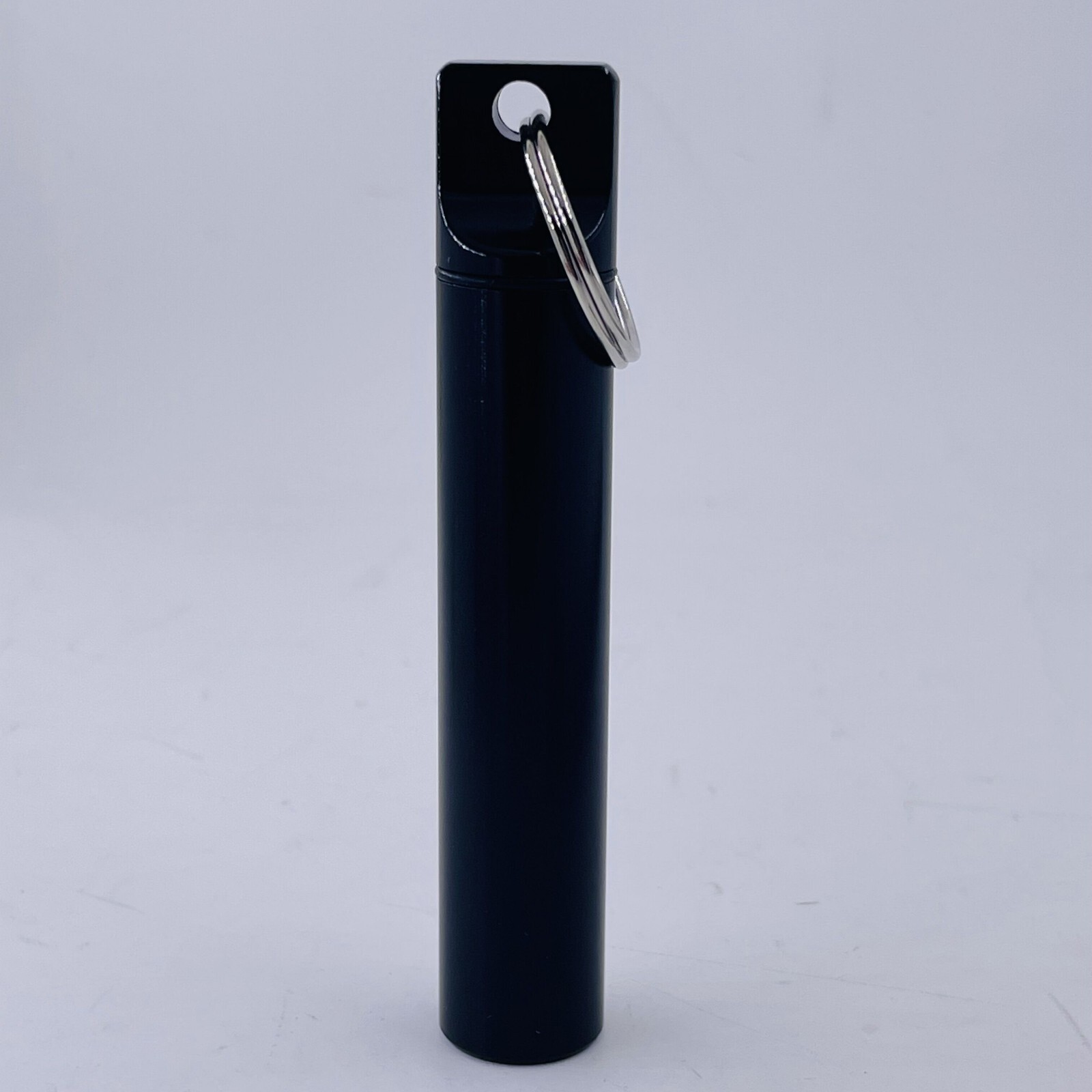 Pill Box Portable Travel Pill Case Metal Waterproof Medicine Container Keychain