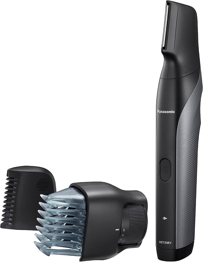 Panasonic Body Groomer for Men and Women, Unisex Wet/Dry Cordless Electric Body