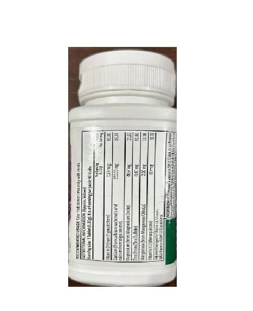 Cal Mag D Plus K2 Tablet(Pack of 2)| Support bone health, immune, Overall Health
