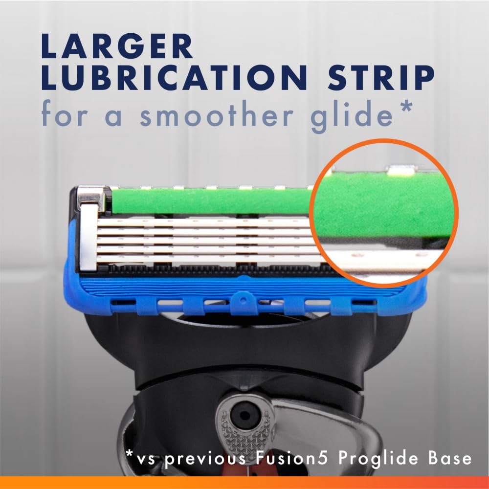 Gillette ProGlide Razor Refills 4 Count Unscented Blades for Men, Made in USA