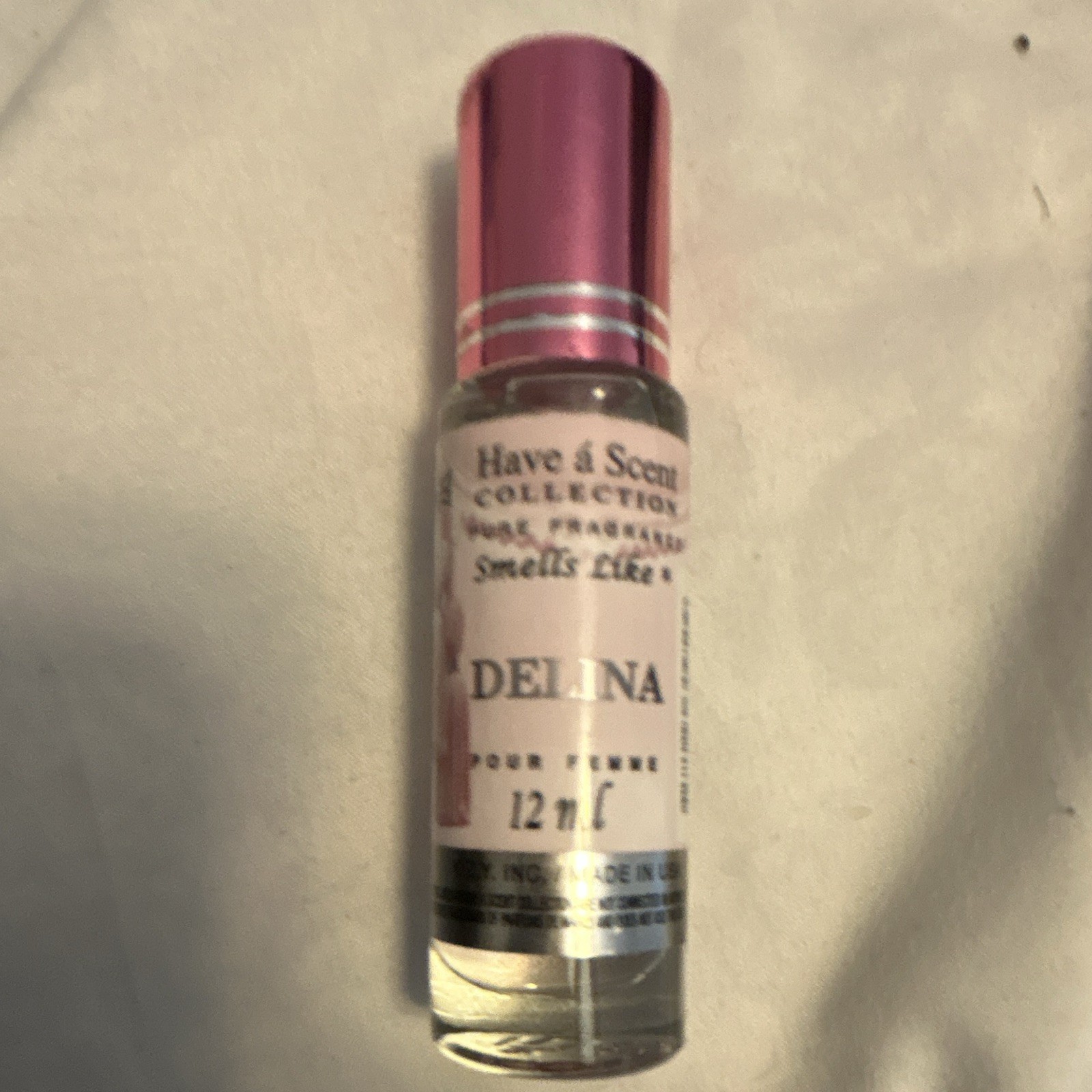 Have a Scent Delina Pour Femme Travel Size Fluid Perfume Roll-On 12 mL