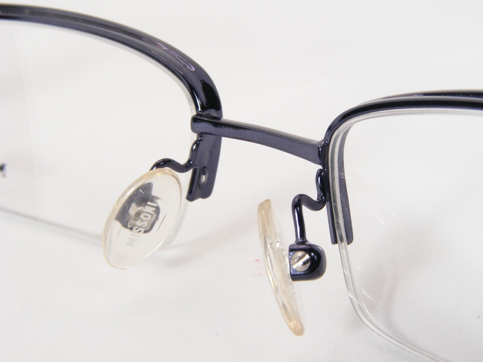 MISSONI MI01904 Dark Blue Purple / Multicolor UNIQUE RARE EYEGLASSES 54-18-140mm