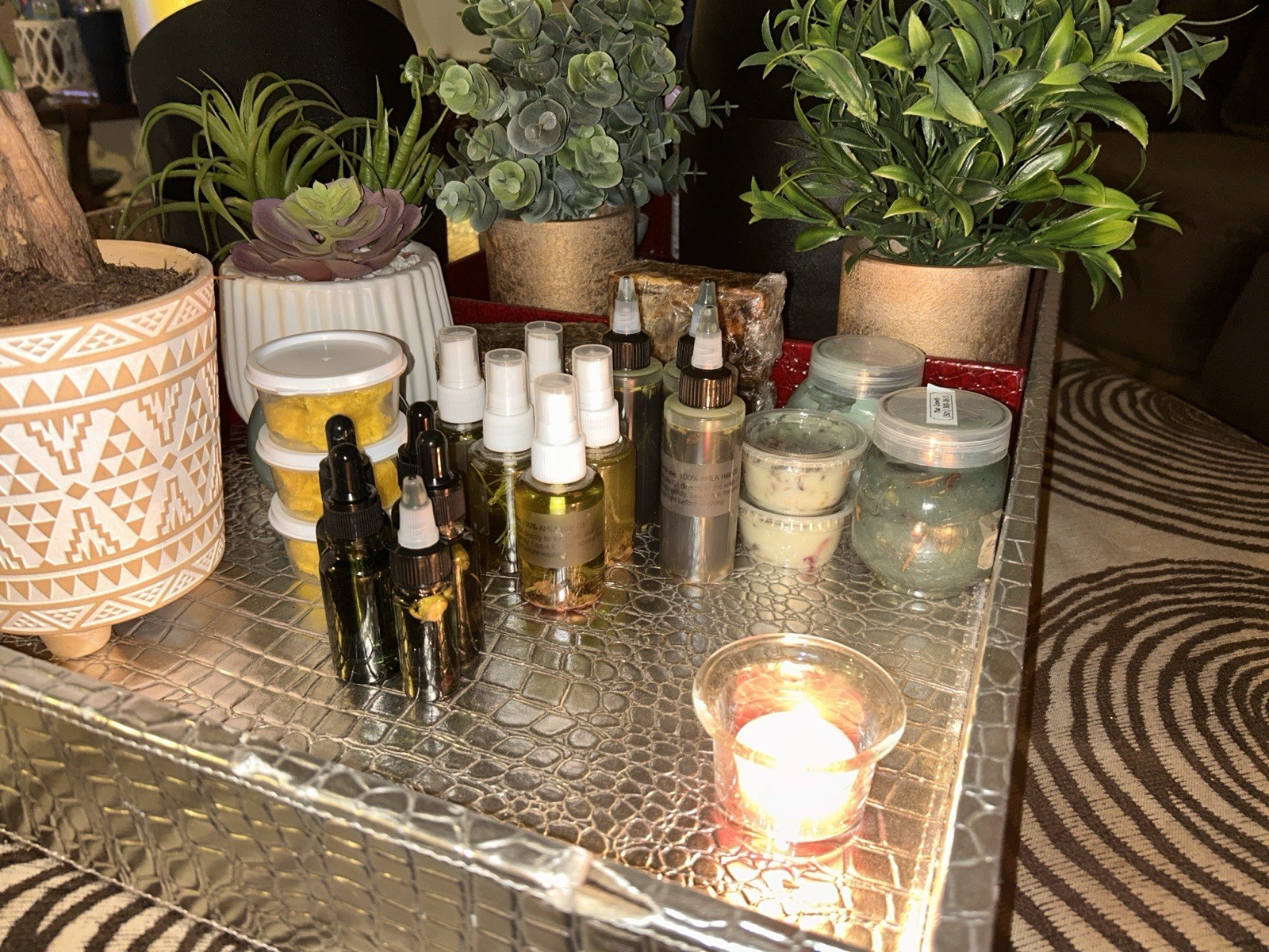 Back To Our ROOTS Amla Hair Oil Spray Bottles