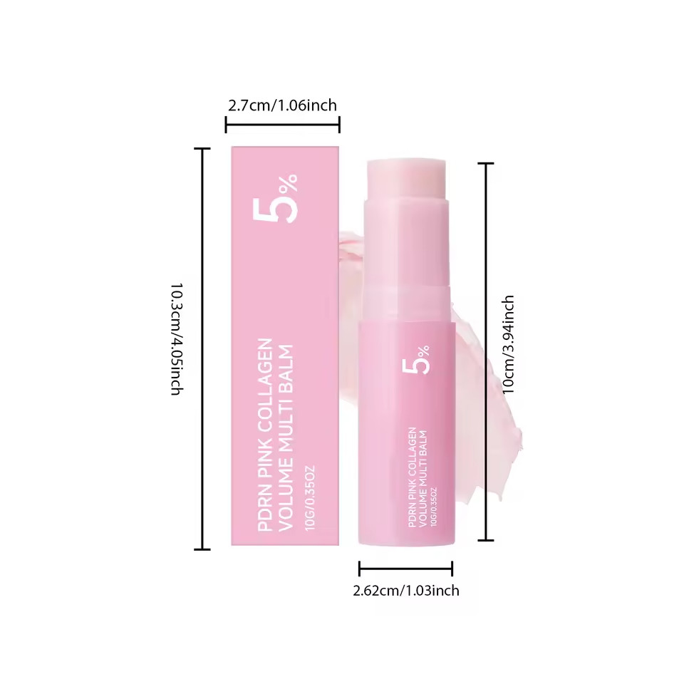 PDRN Korean Beauty Pink Collagen Volume Multi Balm Hydrating Face Moisturizer