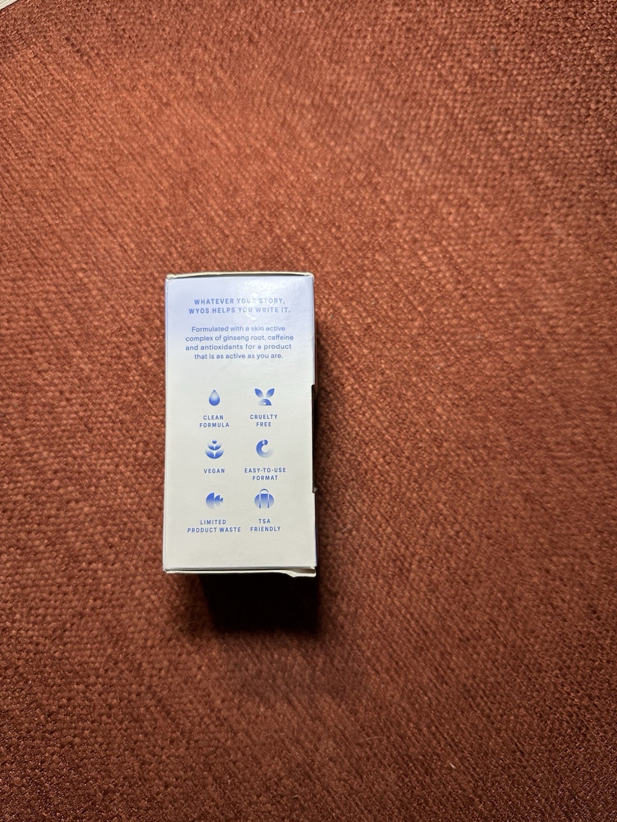 Wÿos The Disappearing Act Deodorant Stick Travel Size 50g Vegan Cruelty-Free