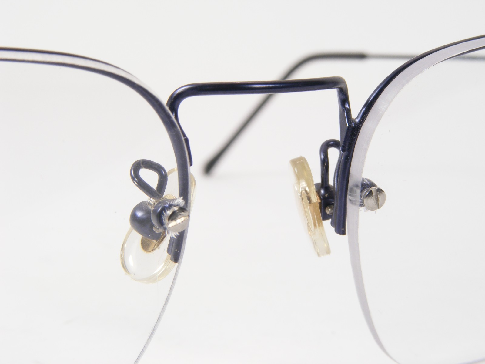 Vintage AEROLINE 847 25501 BLUE UNIQUE RARE EYEGLASSES GLASSES 49-18-140 France