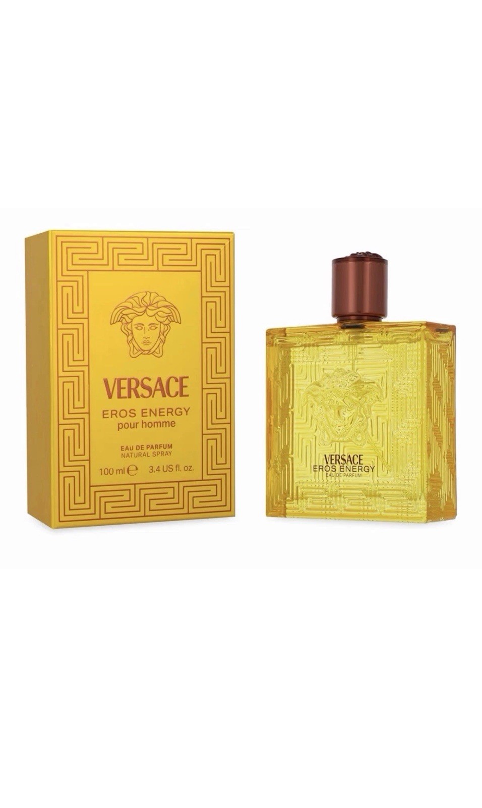 Versace Eros Energy by Versace Cologne for Men EDP 3.3 / 3.4 oz New In Box