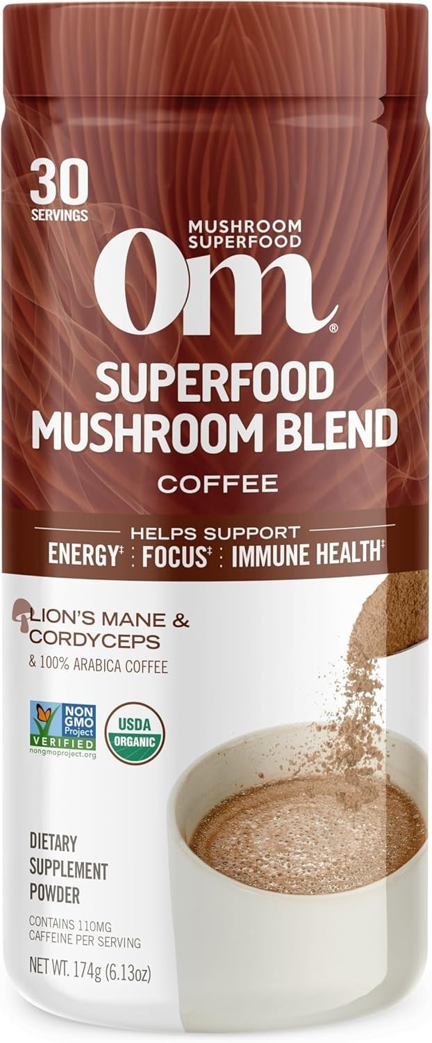 OM Superfood Mushroom Coffee Blend, 6.13 oz