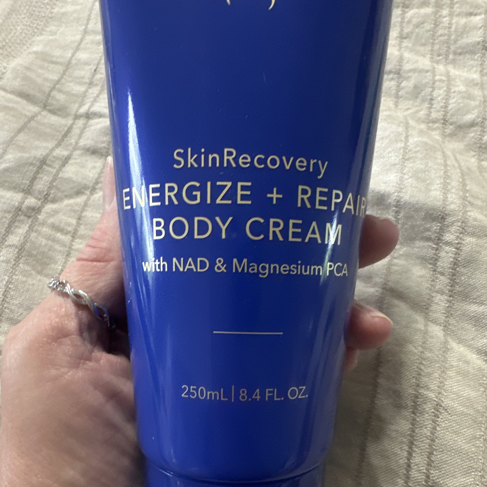 NAKERY Beauty SkinRecovery Energize + Repair Body Cream NAD Magnesium PCA 8.4 oz