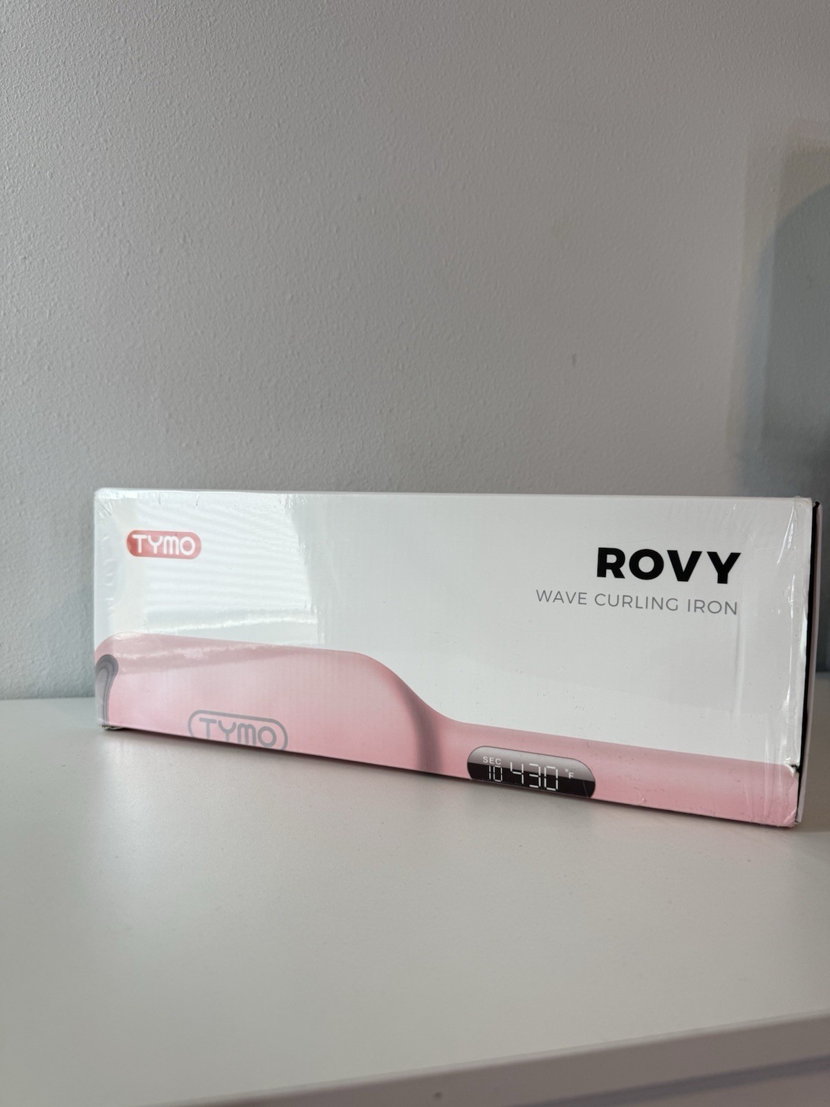 TYMO ROVY Beach Waves Curling Wand, Pink, 1.25 Inch – NEW DEAL – SALE