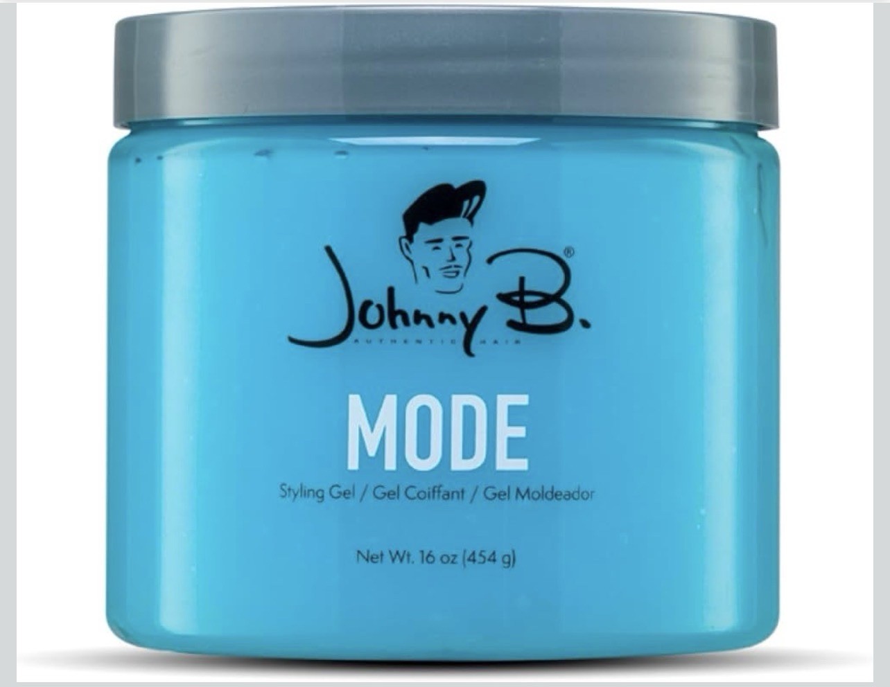 Johnny B. MODE Styling Gel 16 oz Blue Alcohol-Free Molding/Shaping