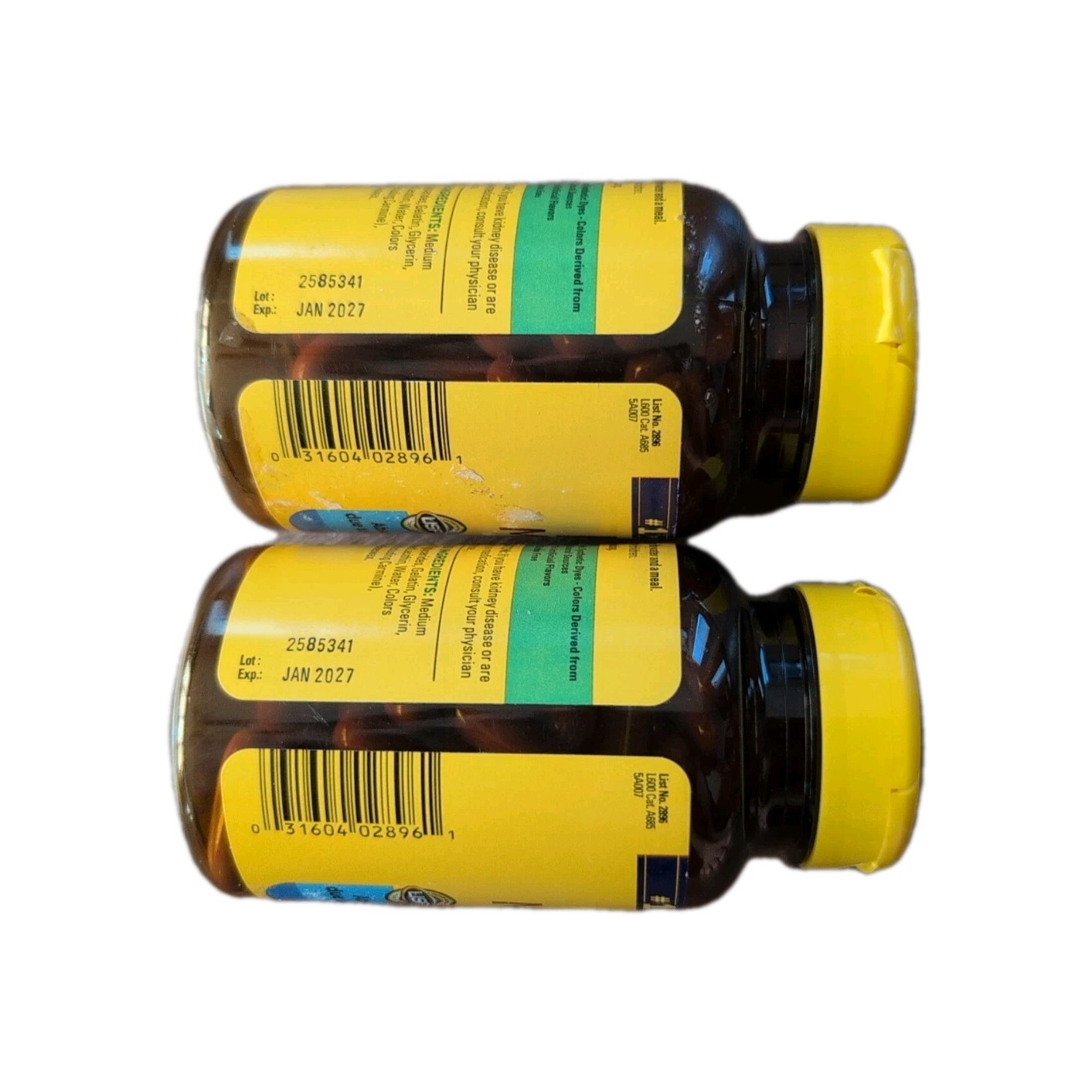 2 Nature Made Magnesium Citrate 250mg, 60 Softgels Each. Exp 04/2026+