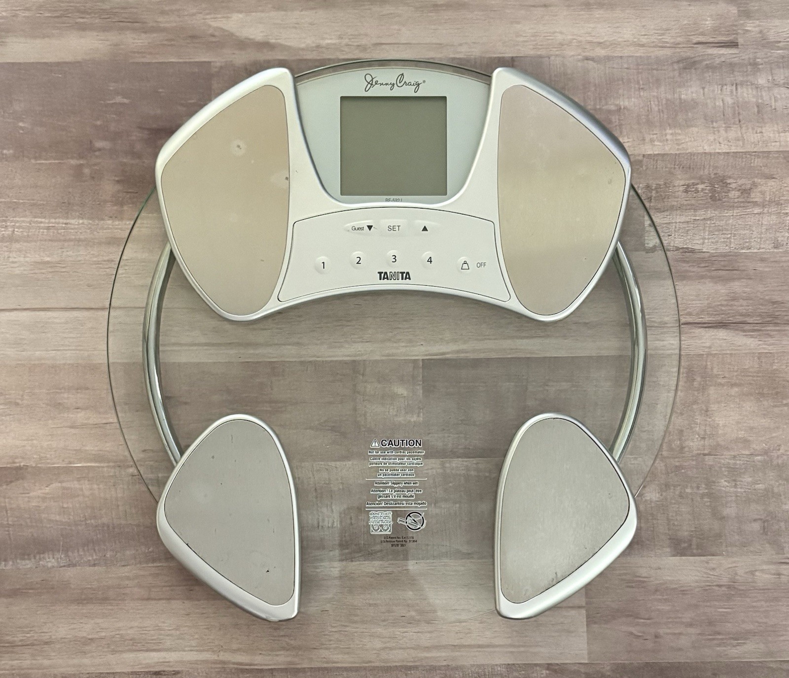 Tanita InnerScan Body Composition Monitor Model BF-592J Branded For Jenny Craig