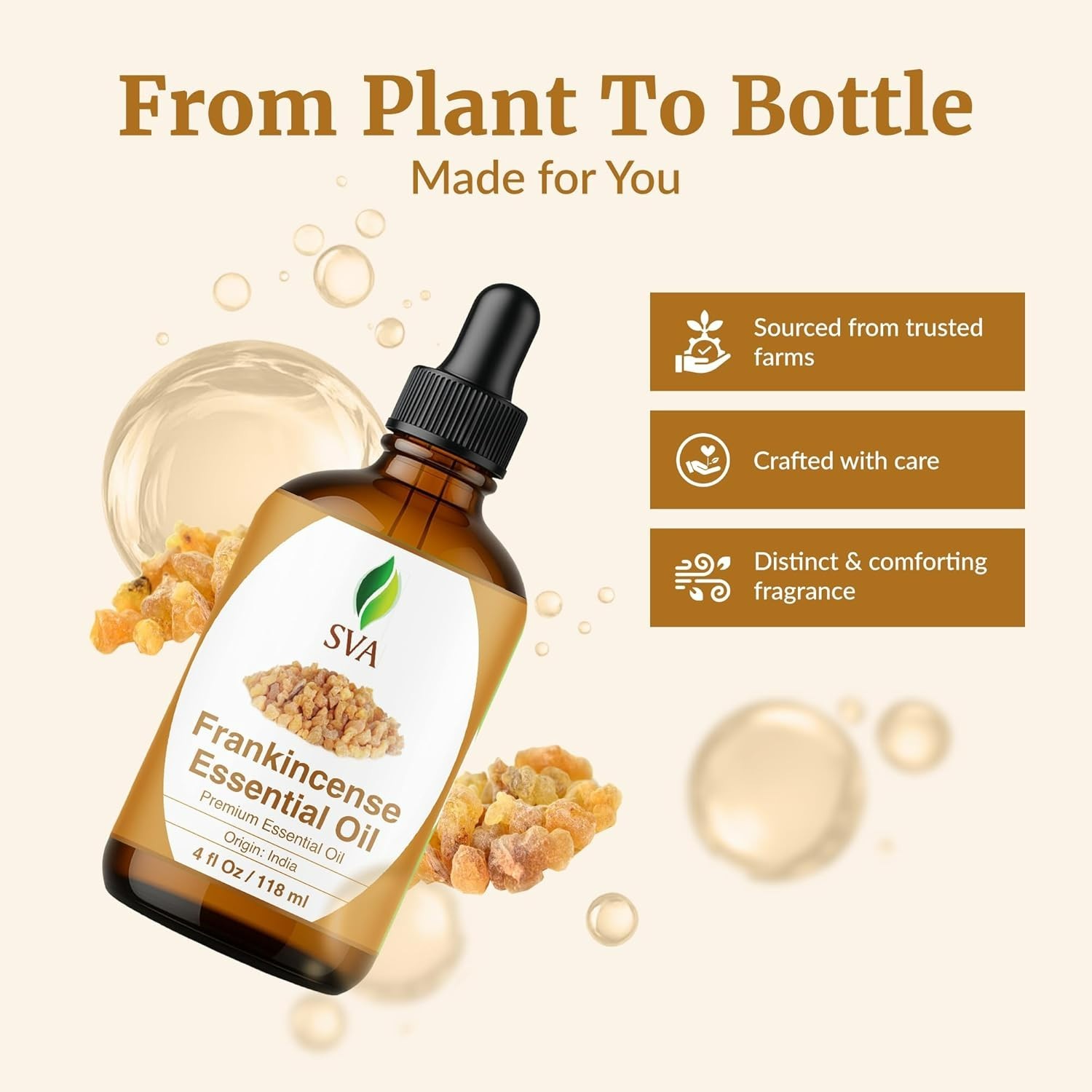 Frankincense Essential Oil Huge 4 Fl Oz 100% Pure and Natural