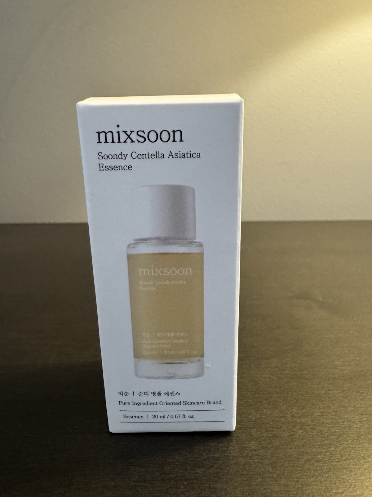 Mixsoon Soondy Centella Asiatica Essence .67 oz 20 ml Travel Size NIB