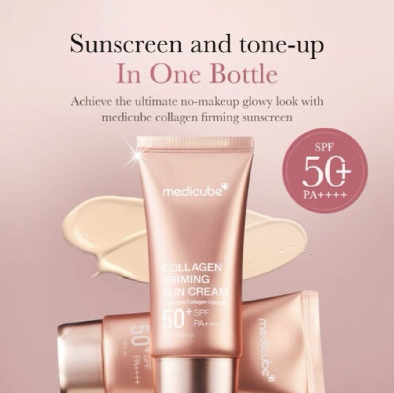 MEDICUBE Collagen Firming Sun Cream 1.69oz / 50ml SPF50+PA++++ ✨Renewal✨